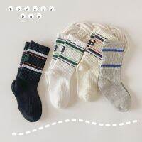 New Spring Autumn Kids Boys Sports Sock Girls Cotton Sock Breathable Stripe Socks Children School Uniform Socks For 3-10Years