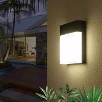 Outdoor Wall LED waterproof exterior terrace Sensor motion courtyard Balcony light Door Front Lamp Aisle salle garden