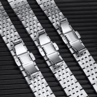 “：{ For Tissot 1853 Watchbands T006 Stainless Steel Arc Inter Butterfly Buckle Locle T41 Men 19MM Original Watches Accessories