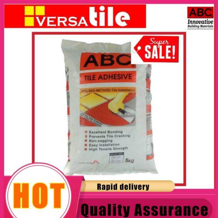 ABC Tile Adhesive Original 5kg pack Lazada PH