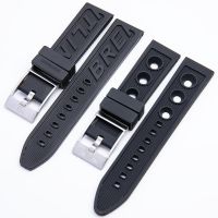 Suitable For Silicone Watch Strap Substitute breitling Avengers Super Ocean Puya Challenger Blackbird 22mm24mm