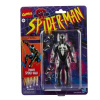 Hasbro Marvel Legends Retro Collection Symbiote Spider-Man 6-inch Figure ฮาสโบร มาร์เวล เลเจนด์ ซีรี่ย์ส หุ่นโมเดลฟิกเกอร์ ซิมไบโอต สไปเดอร์-แมน ขนาด 6 นิ้ว ลิขสิทธิ์แท้