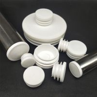 ✴ 10Pcs Round Plastic White Blanking End Cap Tube Pipe Insert Plug Bung Furniture Leg Plug For Round Pipe Tube Dust Cover 16-35mm