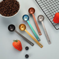 15ml Measuring Scoop Spoon 30ml Measuring Scoop Spoon Stainless Steel Coffee Scoop 15ml Measuring Scoop Spoon Coffee Scoop 30ml Measuring Scoop Spoon Long Handled Metal Measure Spoon Measuring Scoop Spoon Coffee Tools Accessories Tea Tools