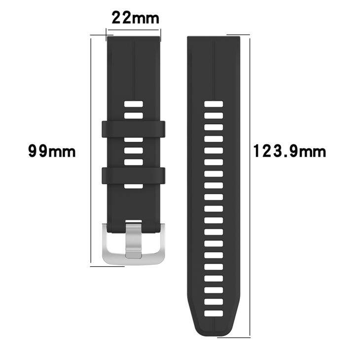 สายรัดเข้ากันได้กับผู้เบิกทาง-garmin-955-745-935-945-approach-s62-สายนาฬิกาซิลิโคนอ่อนนุ่มวงเปลี่ยนสำหรับผู้เบิกทาง-garmin-955-955-solar-smartwatch