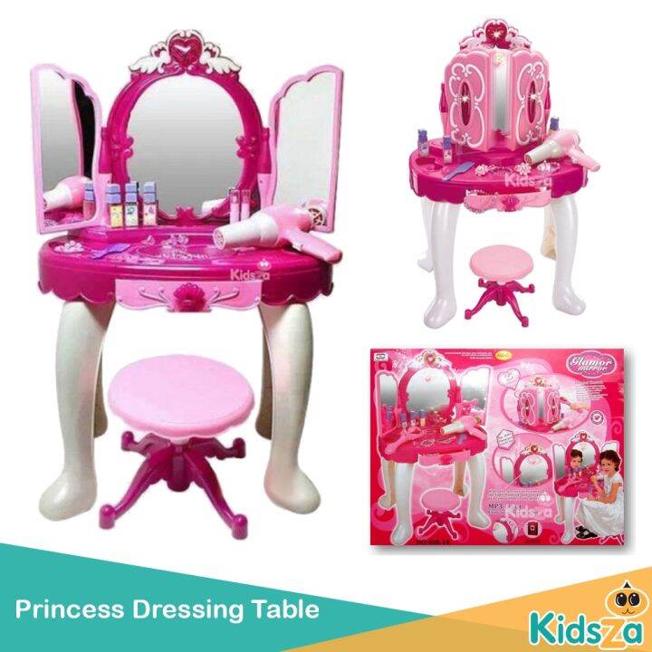 ชุดของเล่นโต๊ะเครื่องแป้ง เซตใหญ่ Princess Dressing Table [ของเล่นบทบาท