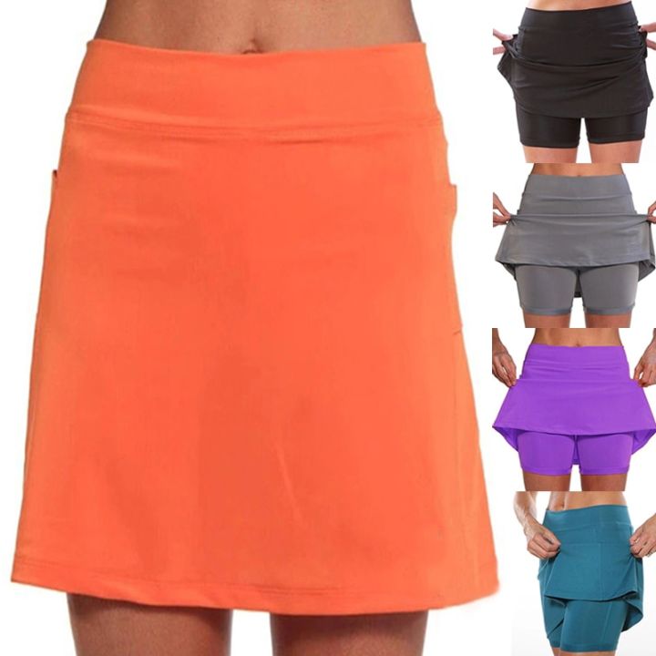 5colors-womens-fashion-solid-color-running-skirt-with-pockets-tennis-golf-sports-hot-workout-shorts-gym-skirt-s-5xl