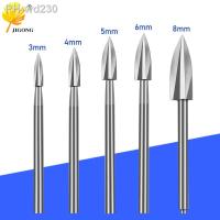 5PCs Wood Carving Engraving Drill Accessories Bit Fitment For Rotary Tools 3mm Shank Woodworking Chisel Insert Cutter Root Tool