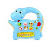 Dinosaur Piano เปียโนไดโนเสาร์ มีเสียง มีไฟ คละสี ขียว ฟ้า  ของเล่นเด็ก 6602/227872