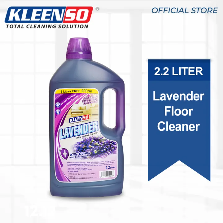 Kleenso Lavender Kill Germs Cleaner 2.2L (Litre) Lazada