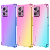 For Realme 9 4G Phone Case Shockproof Soft Case Gradient Color Silicone Soft TPU Casing Colorful Back Cover Anti Fall OPPO Realme 9 4G Case Covers