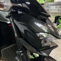 ห่วงพ่วงลากรถหน้าฝาครอบจมูกไฟหน้ารถมอเตอร์ไซค์สำหรับ Kawasaki Z900 ABS 2017 2018 2019 Z 900