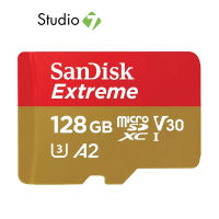 การ์ดหน่วยความจำ SanDisk Extreme microSDXC 128GB V30 U3 C10 A2  by Studio7