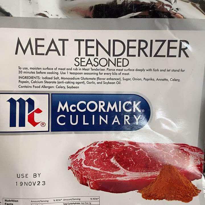 McCormick MEAT TENDERIZER SEASONED 1kg Foil Pack Lazada PH