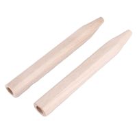 2Pcs Badminton Racket Handle Grip Wooden Badminton Handle Repair of Badminton Racket