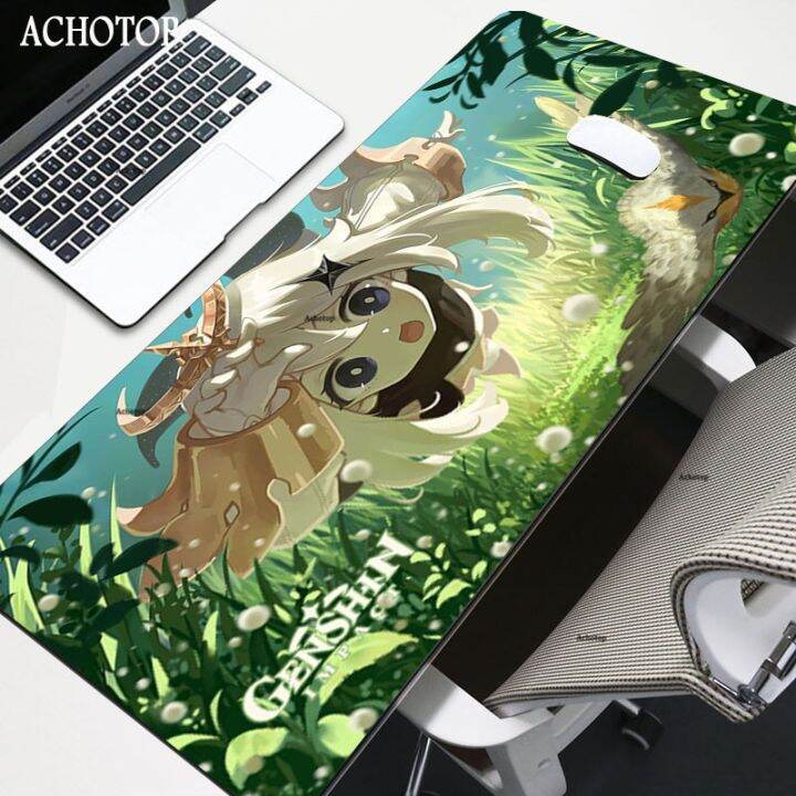 Genshin Impact Mouse Pad 90x40cm Anime XXL Gaming Padmouse Gamer Laptop