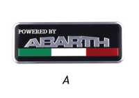 โลโก้เพจแมงป่อง อบารต์ งานอลูมิเนียม ประดับยนต์ Abarth Metal Adhesive Badge Emblem logo Decal Sticker Scorpion 595 Pista, 595 Turismo 695 Rivale