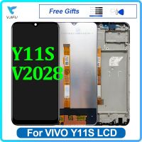 6.51 LCD สำหรับ VIVO Y11S จอแสดงผล V2028หน้าจอสัมผัสอะไหล่ Digitizer ประกอบซ่อมแซม100% ทดสอบด้วยเครื่องมือไม่ตายจุด