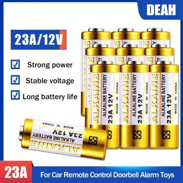 10PCS 12V Alkaline Battery A23 23GA A23S E23A EL12 MN21 MS21 V23GA