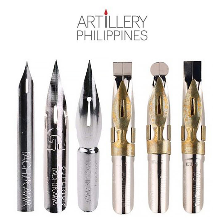 Tachikawa Calligraphy and Comic Nibs (Gpen Nib, Spoon Nib, Round Nib