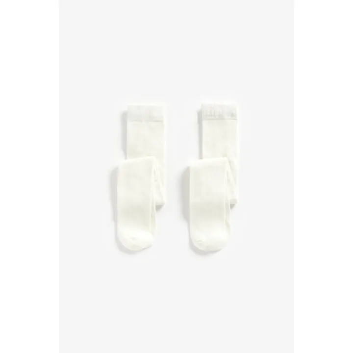 Mothercare Cream tights 2 pack Lazada PH