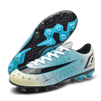 Soccer Shoes Male Teenagers Cleats Training Match Sneakers Mix and Match Football Boots Comfort Light Football Sneakers