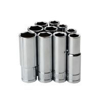 1 buah 1/2 inci 8-32mm adaptor soket dalam kunci pas soket Hex alat Ratchet ujung ganda lengan segi enam untuk tangan kunci Ratchet