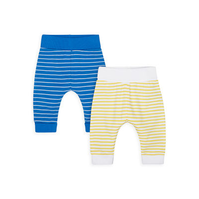 กางเกงจ๊อกเกอร์เด็ก Mothercare seaside striped joggers - 2 pack YC224