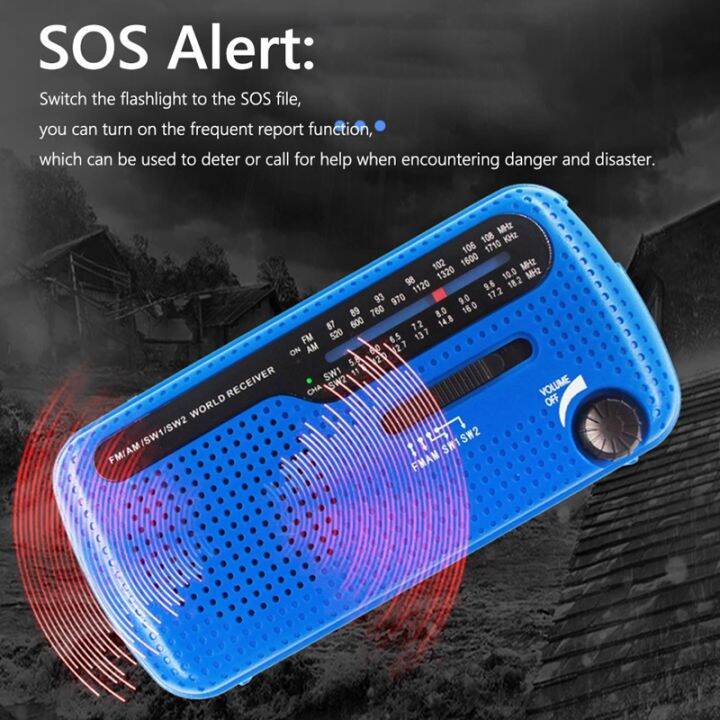 solar-hand-crank-radio-am-fm-sw-radio-usb-portable-emergency-radio-with-led-flashlight-outdoor-survival-tool