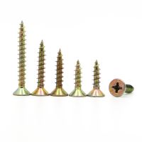 20/50pcs M3.5 M4 M5 cross head self - tapping screw dry wall nail with hard flat head wood screw fiber nail