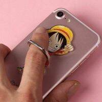 Anime Stand Holder Luffy Straw HatMobilePhoneMetalFingerRing