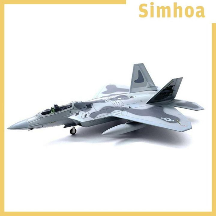 simhoa-ของเล่นโมเดลเครื่องบินสหรัฐอเมริกา-1-100-usa-airline-f-22