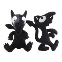 Black Demon Plush Stuffed Dolls Soft Doll Toy Cute Stuffed Plushie Pillow Doll 20cm Cute Hot Movie Character Birthday Gift For Kids natural