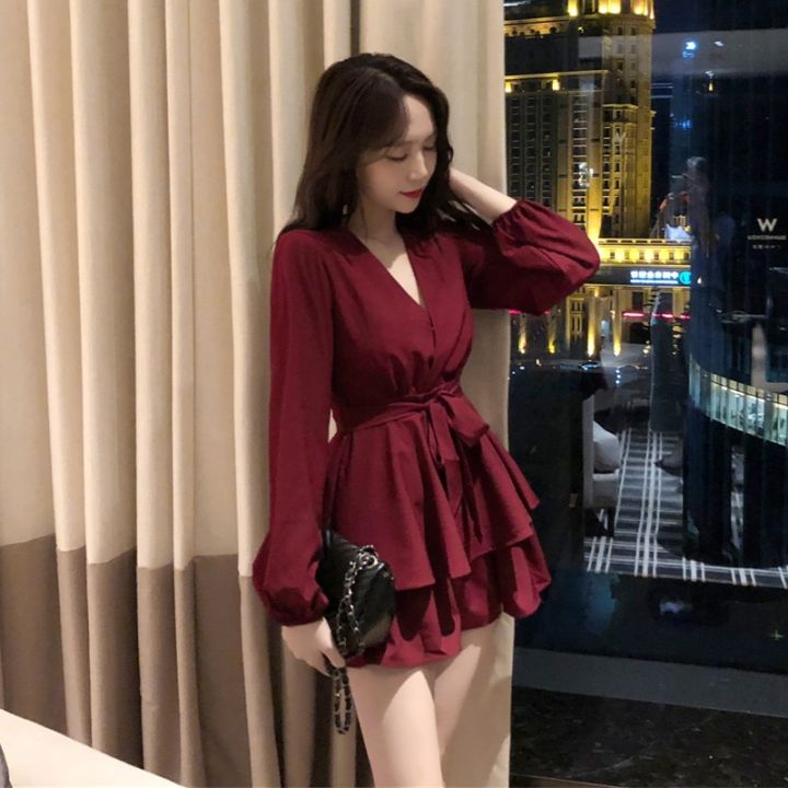 honey-lovely-vintage-dress-for-women-short-dress-korean-style-dress-new-hon939
