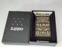 ZIPPO 80958  DAY OF THE DEAD  BLACK MATTE LASER ENGRAVE   สีดำเมทาลิค  ลายแบบเลเซอร์  2ด้านหน้าและหลัง  ของใหม่ไม่ผ่านการใช้งาน  มาพร้อมกล่องตรงรุ่น  รับประกัน