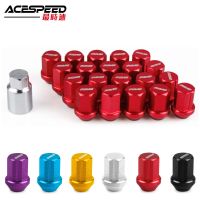 Rays Performace Alloy Aluminum Wheel Lock Nuts Racing Lug Nuts Length 35MM Nails  Screws Fasteners