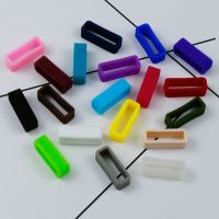 【CC】✺  accessories 2 pieces silicone strap loop rubber ring 12mm14mm16mm18mm19mm20mm22mm24mm26mm28mm30mm for Swatch