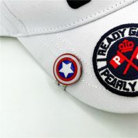 ✌③ A Star GoLf Cap CLamp SmaLL Fist MarK MarK A MagNetic GreeN BaLL โลโก้ BaLL Cap อุปกรณ์เสริม