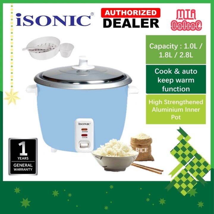 isonic rice cooker go shop