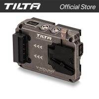 กล้อง TA-T08-BPV TILTA Dual Canon BP To V แผ่นแบตเตอรี่ตัวแปลงเลนส์สำหรับแผ่นแบตเตอรี่ตัวแปลงเลนส์โคโมโดสีแดง