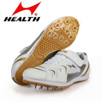 Men Women Track Field Training Sport Athletes Shoes LightWeight Long Jump Sprint Spikes Tracking Nail Sneakers Plus Size 36-45