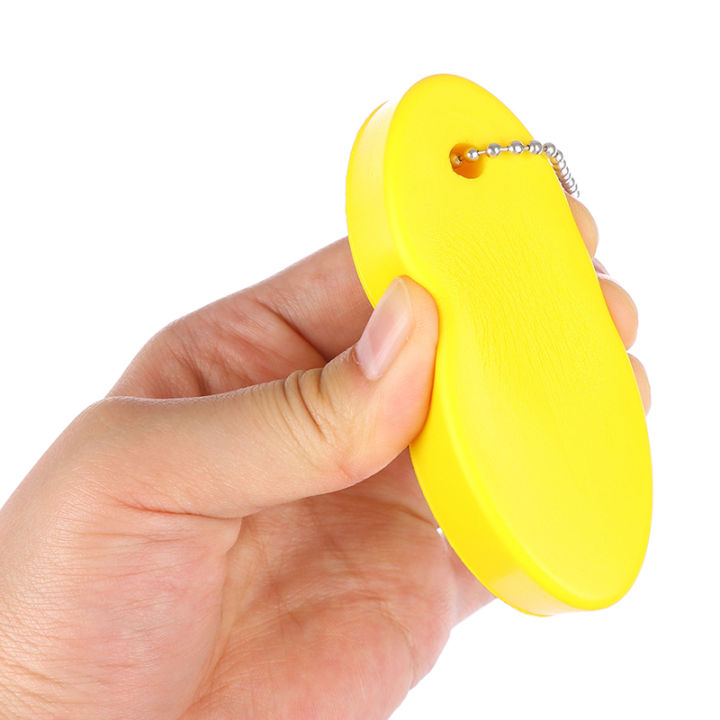 dtake-พวงกุญแจลอยน้ำทำจากโฟมสำหรับกีฬาทางน้ำการว่ายน้ำรูปวงรีพวงกุญแจ1ชิ้น