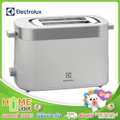 ELECTROLUX เครื่องปิ้งขนมปัง 2 ช่อง กำลังไฟฟ้า 870W สีขาว รุ่น E2TS1-100W