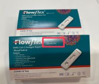 Flowflex ของแท้ ราคาถูก กล่องเขียว 2in1 (จมูก+น้ำลาย) ชุด 1 กล่อง