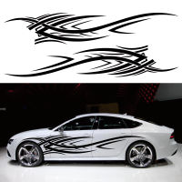 Styling Stickers Auto Both Side Body Personalized Creative Fire Flame Vinyl Decal Automobiles Car Accessories 2pcs