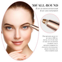 FashionUSB Electric Eyebrow Trimmer Women S Depilator แต่งหน้าไม่เจ็บปวด Eye Brow Epilator เครื่องโกนหนวดขนาดเล็กมีดโกนแบบพกพา Facial Hair Remover