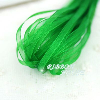 (40 meterslot) 3mm organza ribbons gift wedding decoration wrapping lace