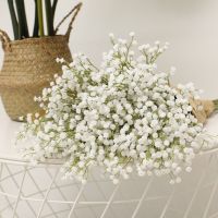 1/3/5pcs 52cm White Baby Breath Artificial Flowers Gypsophila DIY Bouquet for Wedding Party Home Decoration Plastic Fake Flowers Artificial Flowers  P