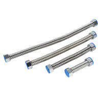 Water Heater Stainless Steel Bellows Corrugated Fflooding Hot And Cold Plumbing Hose Shaping Length 10cm To 40cm