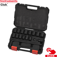 Instruments 16ชิ้นซ็อกเก็ตพลาสติก